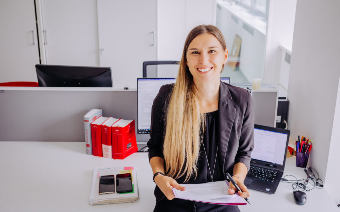 portrait en entreprise